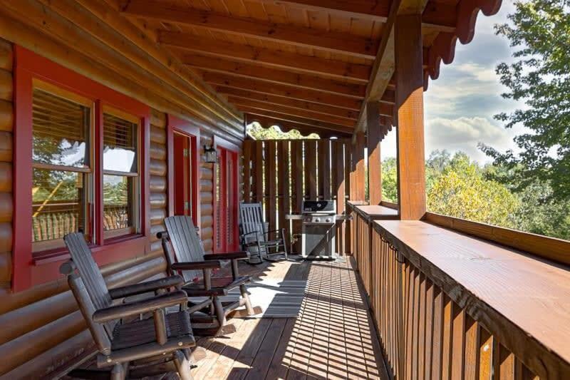 Movie Theater Hot Tub View Mountain Escape Villa Gatlinburg Ngoại thất bức ảnh
